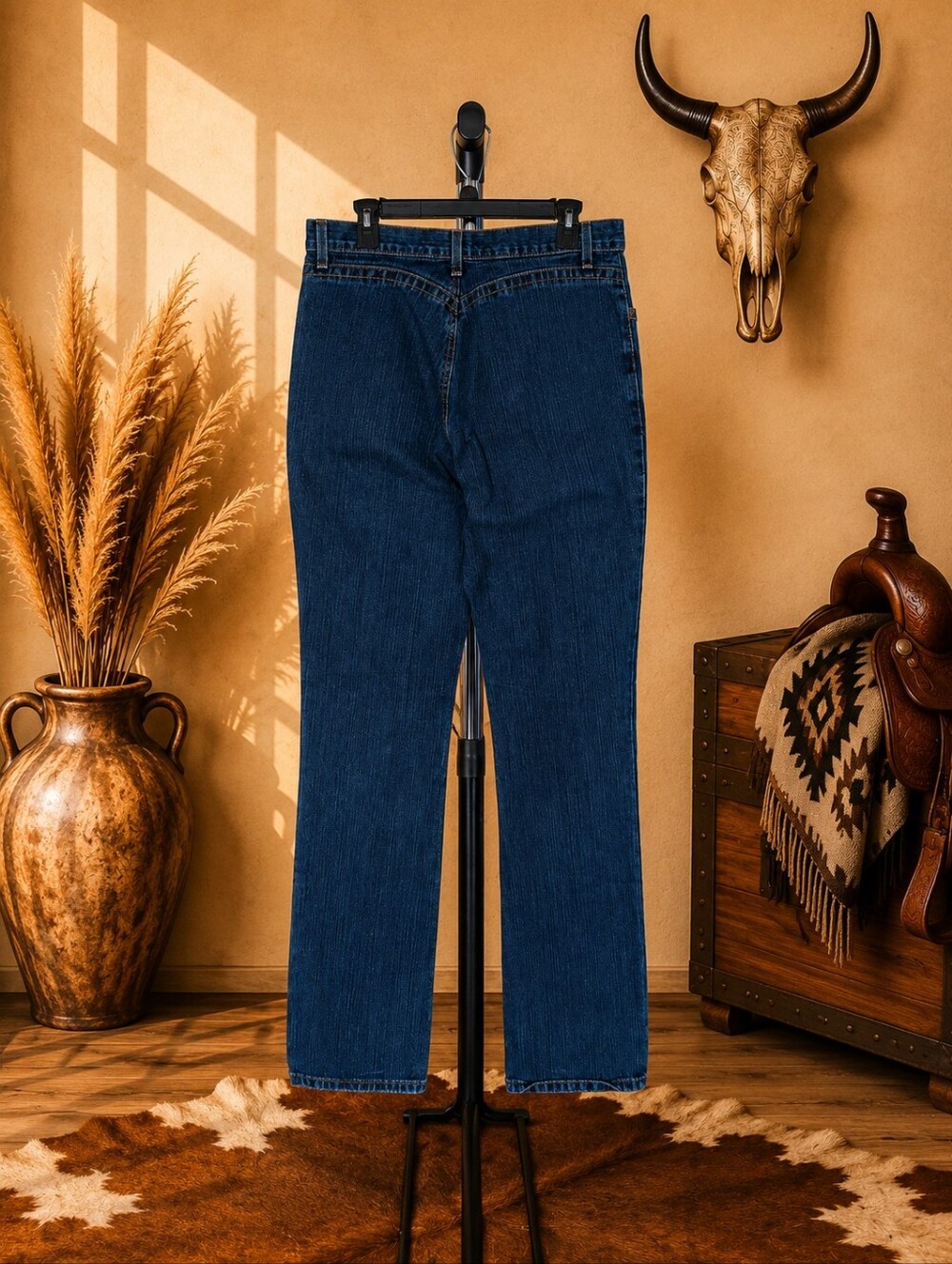 Vintage Rockies Jeans 14XL Deadstock Bareback High Rise Straight Leg Jeans